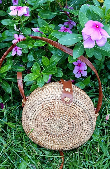 Hand-woven bag
